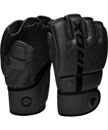 RDX Professional MMA Gloves - Training Sparring & Kickboxing - Muay Thai & Martial Arts - Durable Black Leather - Buy Online on GoSupps.com