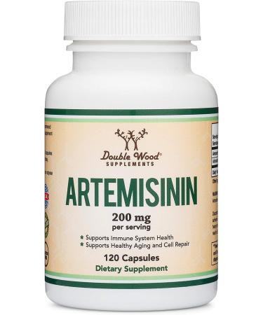 Double Wood Supplements Artemisinin 200 mg - 120 Capsules | Premium Herbal Supplement - Buy Online on GoSupps.com