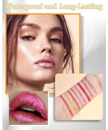  LYSdefeu Waterproof lip pencil Starry Lip Liner Long Lasting Tattoo Lip Liner Waterproof Smudge-proof Hydrating Glossy - Buy Online on GoSupps.com