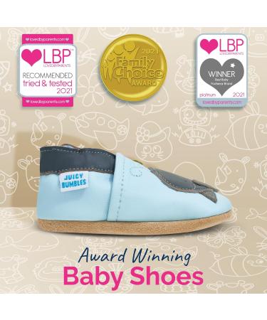 Whale Baby Shoes | Soft Sole Leather Toddler Shoes | Baby Walking Shoes 6-12 Months - Buy Online on GoSupps.com