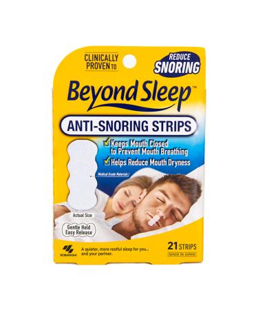Beyond Sleep Anti- Snoring Strips 21 Count