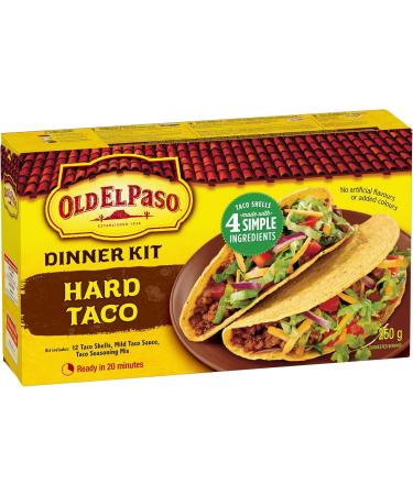 Old El Paso Hard Taco Dinner Kit 12 Count 250 Gram Hard Taco 250 - Buy Online on GoSupps.com