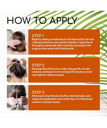 100% Pure Batana Oil for Hair Growth - Raw Unrefined Cold Pressed - Dr. Sebi's Natural Oil from Honduras - Buy Online on GoSupps.com