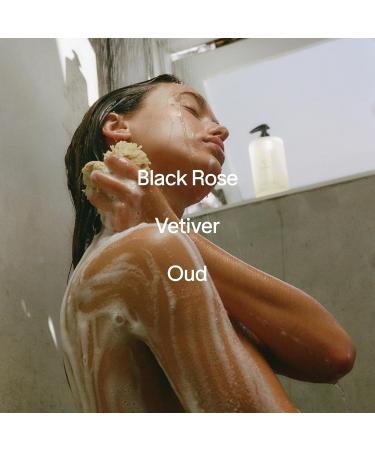 Salt & Stone Black Rose & Oud Body Wash | Hydrating Gel Cleanser | Clean Nourish & Soften Skin | Made with Niacinamide & Hyaluronic Acid | Free From Parabens Sulfates & Pthalates (15.2 oz) Black Rose & Oud - 15.2 Fl Oz - Buy Online on GoSupps.com