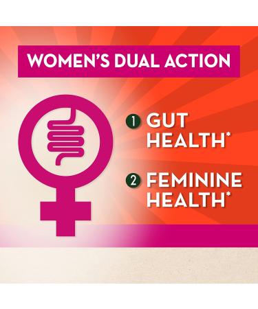 Align Probiotic Women's Dual Action Multi-Strain Probiotic with Chaste Tree Soothes Occasional Abdominal Discomfort Gas Bloating 28 Capsules - Buy Online on GoSupps.com