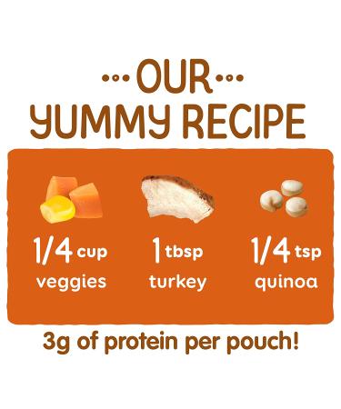 Happy Family Organics Organic Baby Food - Hearty Root Vegetables & Turkey with Quinoa Stage 3 (4 oz) - Buy Online on GoSupps.com
