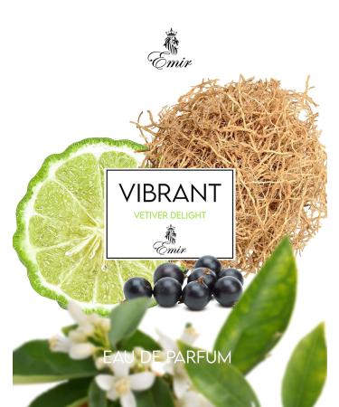 Paris Corner Emir Vibrant EDP Perfume New Fragrance UNISEX Perfumes (VETIVER DELIGHT) - Buy Online on GoSupps.com