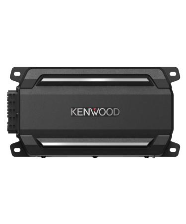 KENWOOD KAC-M5014 4-Channel Compact Digital Amplifier (600W) for Car, Marine, UTV & Motorsport Vehicles, Solid Corrosion-Resistant Aluminum Chassis, IPX6, IPX7 & IP6X Certified and Vibration-Proof