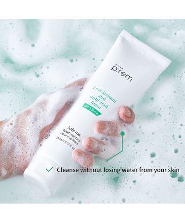 MAKEPREM Hydrating Cleansing Foam for Sensitive Dry Skin - 8.45 Fl Oz - Low pH 5.5 Face Wash with Naturally-derived Ingredients - Safe Me. Relief Moisture - Pack of 1 - Buy Online on GoSupps.com