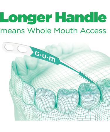 GUM-6505A Soft-Picks Advanced Dental Picks 90 Count (Pack of 3) - Oral Care Essentials - Buy Online on GoSupps.com