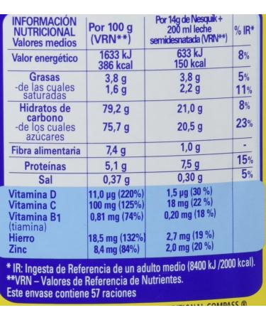 Nesquik Lata 800gr - Buy Online on GoSupps.com