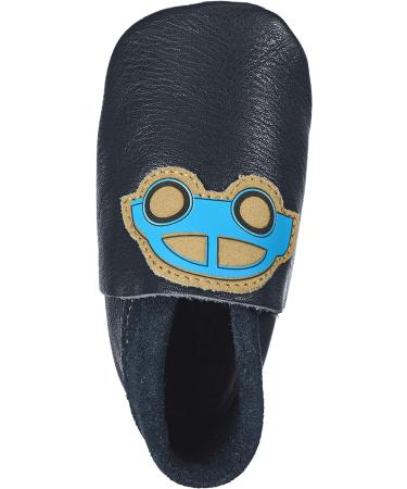 Sterntaler Boy's Baby Booties Boots 2 UK Blue Marine - 5201905 - Buy Online on GoSupps.com