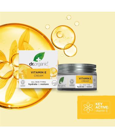 Dr. Organic Cr me Super Hydratante la Vitamine E Bio 50 ml - Buy Online on GoSupps.com