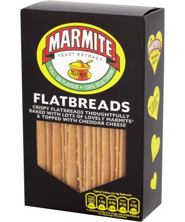  Marmite Marmite 6 x Flat Bread Cookies 140g - Buy Online on GoSupps.com
