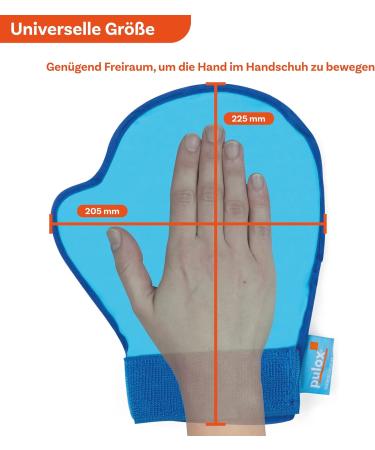 Pulox Cooling & Warming Gloves HC-10 | Gel Compression Gloves for Pain Relief & Chemotherapy - International Shipping - Buy Online on GoSupps.com