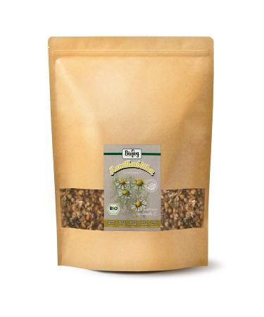 Biojoy ORGANIC chamomile flowers (500 g) dried and whole chamomile tea (Matricaria chamomilla)