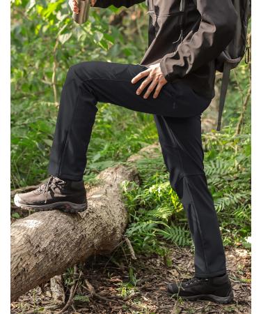 Stlight Men's Waterproof Snow Ski Softshell Pants - Black, 42W x 32L - Buy Online on GoSupps.com