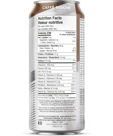 Starbucks Triple Shot Caf Mocha 444 mL Cans 12 Pack - Buy Online on GoSupps.com