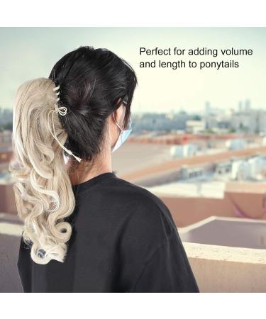 Long Curly Ponytail Wig Claw Clip Hair Extensions Wig for Parties Halloween Cosplay and Daiuly Wear Hairpiece Women Female Wavy Wig 50cm(2) - Buy Online on GoSupps.com