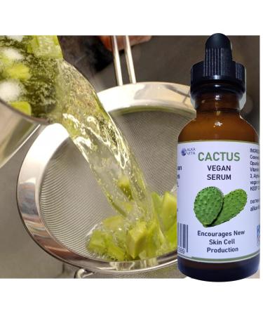 Cactus Vegan Cosmetic Serum | Anti-Aging Natural Moisturizer for Radiant Skin - Buy Online on GoSupps.com
