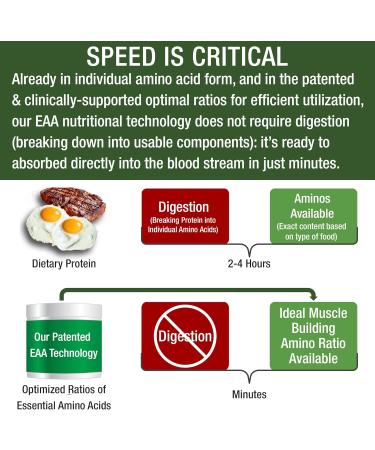 All 9 Essential Amino Acids Powder - 32X More Effective than BCAAs | Wildberry EAA Supplement for Energy & Muscle Growth | Clinically Studied - Buy Online on GoSupps.com