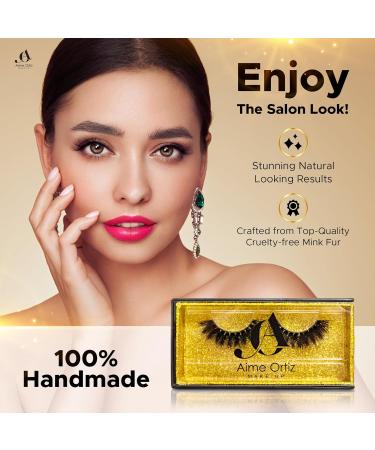 Bridal Mink Eyelashes | 0.10-0.15mm Reusable 3D Fake Lashes for Natural Look | Easy Application Soft Cotton Band - Buy Online on GoSupps.com
