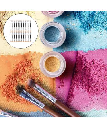 FOMIYES 120 Pcs Latex Eye Shadow Stick Eyeshadow Brush Disposable Makeup Brush for Women Double Head 7.5x1x0.5cmx5pcs Beige Khaki X5pcs - Buy Online on GoSupps.com