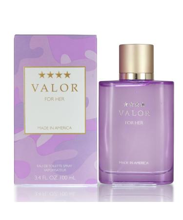 Valor by Dana 3.4 oz Eau De Toilette Spray for Women - Buy Online on GoSupps.com