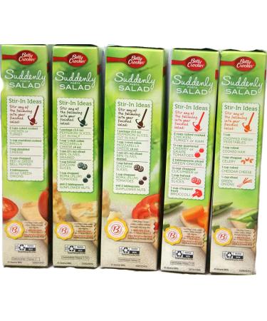 Betty Crocker Suddenly Pasta Salad Variety Pack - BLT, Creamy Parmesan, Creamy Italian, Creamy Macaroni, Ranch Bacon - Buy Online on GoSupps.com