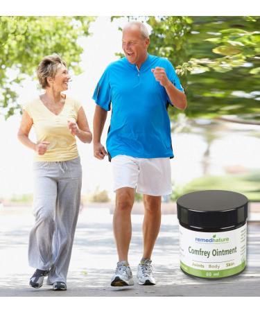 Remedinature Comfrey Ointment 2oz - Natural & Odourless Body, Joint, and Skin Salve - Buy Online on GoSupps.com