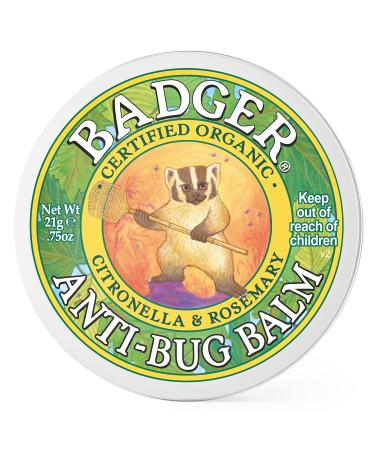 Badger Company Anti-Bug Balm Citronella & Rosemary .75 oz (21 g)