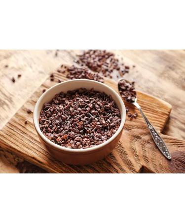 Organic Raw Cacao Nibs-Certified Organic Non-GMO Vegan No Additives No Preservatives Resealable Bag by Thames Organic 250g - Buy Online on GoSupps.com