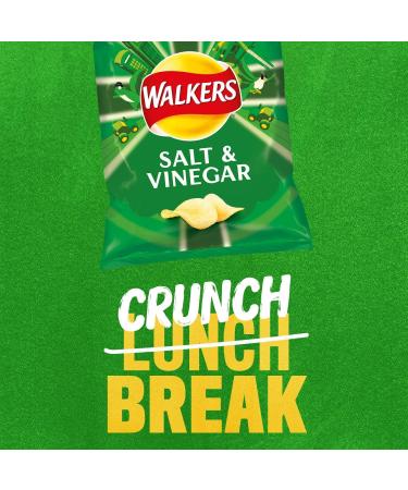 Walkers Salt & Vinegar Crisps 32x45g (Wholesale Box) - Buy Online on GoSupps.com