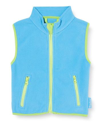 Playshoes Unisex Kid's Fleece Weste Outdoor top 74 aqua blue