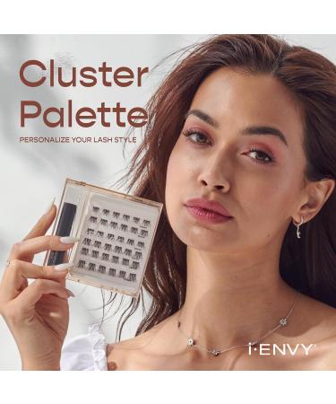 i-ENVY Cluster Palette Lash Refill | DIY Customizable False Eyelashes | Varied Length Under Lash Extensions | Shop Internationally - Style #05 - Buy Online on GoSupps.com