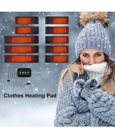 Autoecho USB Heating Pillows for Clothing - 5V Electric Heating with 3 Levels | Perfect for Hiking Skiing Riding & Camping - Buy Online on GoSupps.com