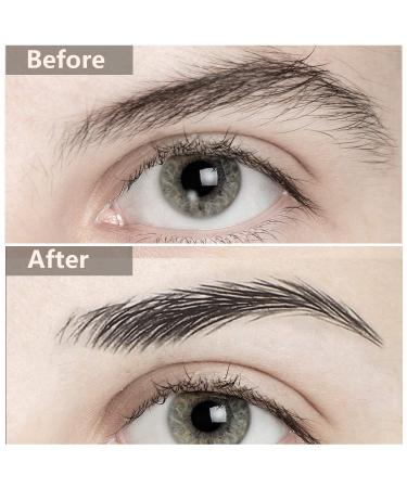 12 Sheets Waterproof Eyebrow Tattoos Stickers - Classic Style for Women and Girls - Buy Online on GoSupps.com