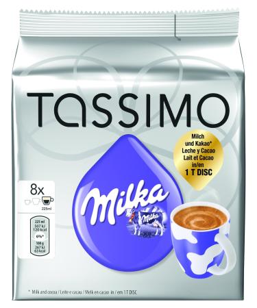 TASSIMO Chocolat chaud Milka 8 Disc