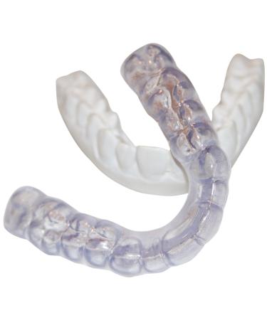 Dental Lab Custom Teeth Night Guard - Medium Firmness(not a hard guard) LOWER TEETH - Protect Teeth From Grinding  Clenching  Bruxism - Medium Density - Soft but Strong Teeth Mouth Guard