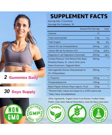 Sijigood Bundle: Cortisol Gummies & 1000mg NAC Gummies Sugar-Free 2 Packs - Buy Online on GoSupps.com