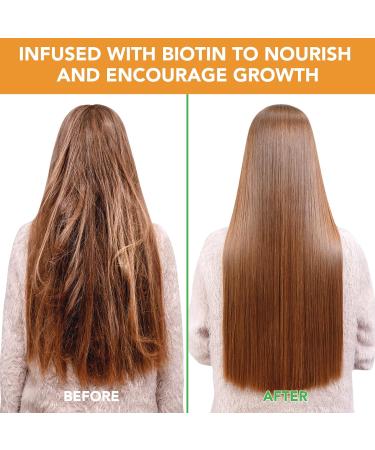 3 in 1 Shampoo and Conditioner with Biotin Rosemary Oil Black Castor Oil and Batana 2 x 10.56 fl oz Shampoos and Conditioners to Strengthen and Restore Brittle Hair (#3) - Buy Online on GoSupps.com