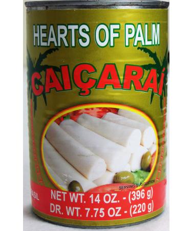 Caiara - Hearts of Palm - 13.97 Oz (PACK OF 01) | Palmito - 396g