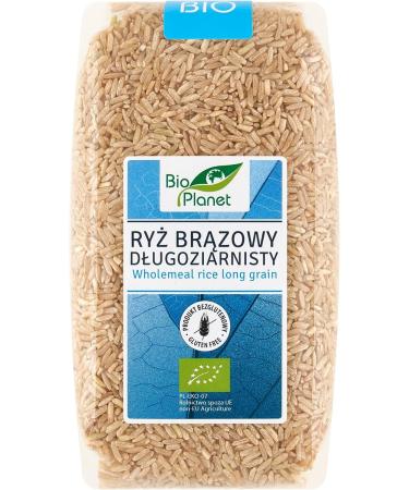 Glutenfree long grain brown rice BIO 500 g BIO PLANET - Buy Online on GoSupps.com