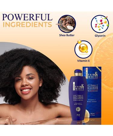 Fair and White Exclusive Skin Lightening Lotion 17 Fl oz - Dark Spots Cream for Uneven Skin Tone - Buy Online on GoSupps.com