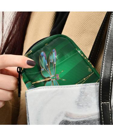 Travel Pill Organizer - Dragonfly Pill Box Case for Vitamins & Medications | Beauty Design & Zipper Closure - Buy Online on GoSupps.com