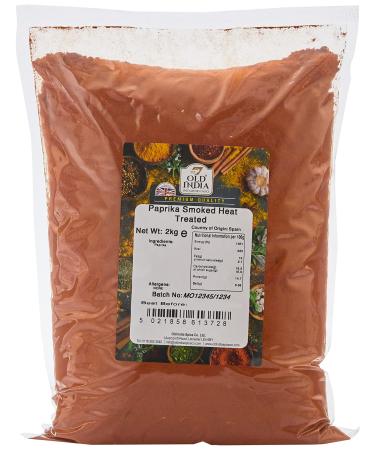 Old India Paprika Smoked Heat Treated 2kg 2 kg