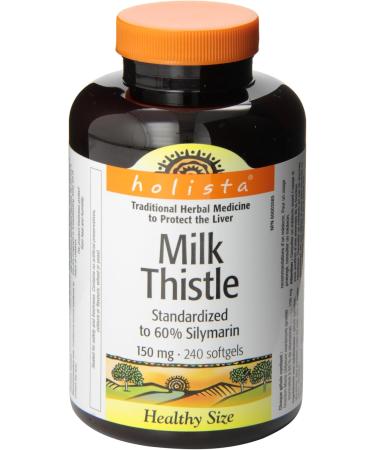 Holista Milk Thistle Softgels 150mg - Buy Online on GoSupps.com