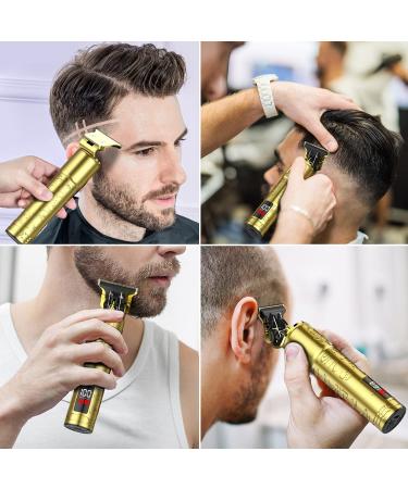 Keasen Professional Zero Gapped Hair Trimmer for Men - Cordless Rechargeable T-Blade Clippers | Bald Head & Beard Grooming Kit | IPX5 Waterproof - Buy Online on GoSupps.com
