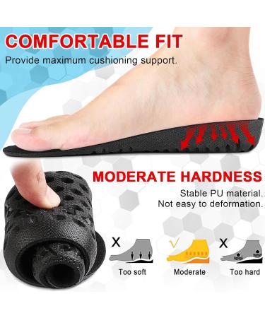 Buy Ailaka Shoe Inserts - Height Increasing Insoles for Men & Women | Shock-Absorbing Full Length 3.5 cm (1.4 inch) | EU Sizes 38-42 | International Shipping Available - Buy Online on GoSupps.com