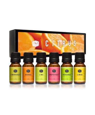 P&J Trading Fragrance Oil | Citrus Set of 6 - Scented Oil for Soap Making  Diffusers  Candle Making  Lotions  Haircare  Slime  and Home Fragrance - Buy Online on GoSupps.com